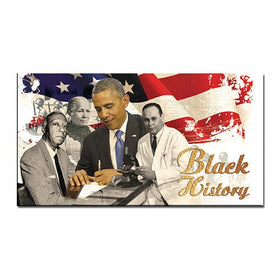 Black History: 2016 African American Checkbook Planner (Front)