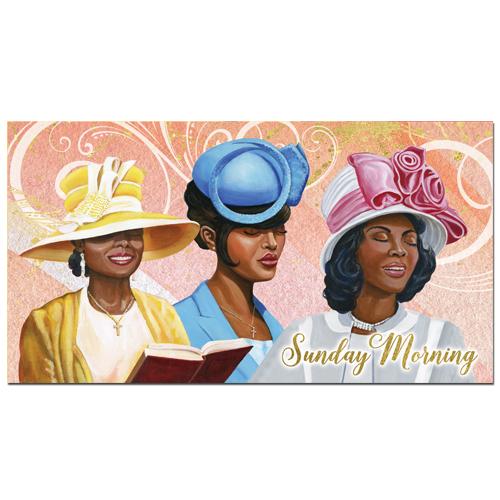 Sunday Morning: 2018-2019 African American Checkbook Planner (Front)