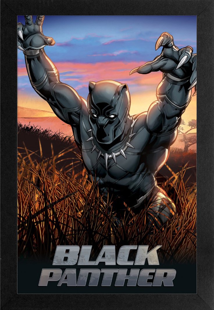 The Black Panther: Wakanda Warrior (Marvel Comics) by Pyramid America