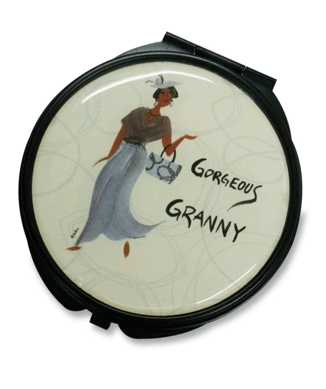 Gorgeous Granny: African American Pocket Mirror