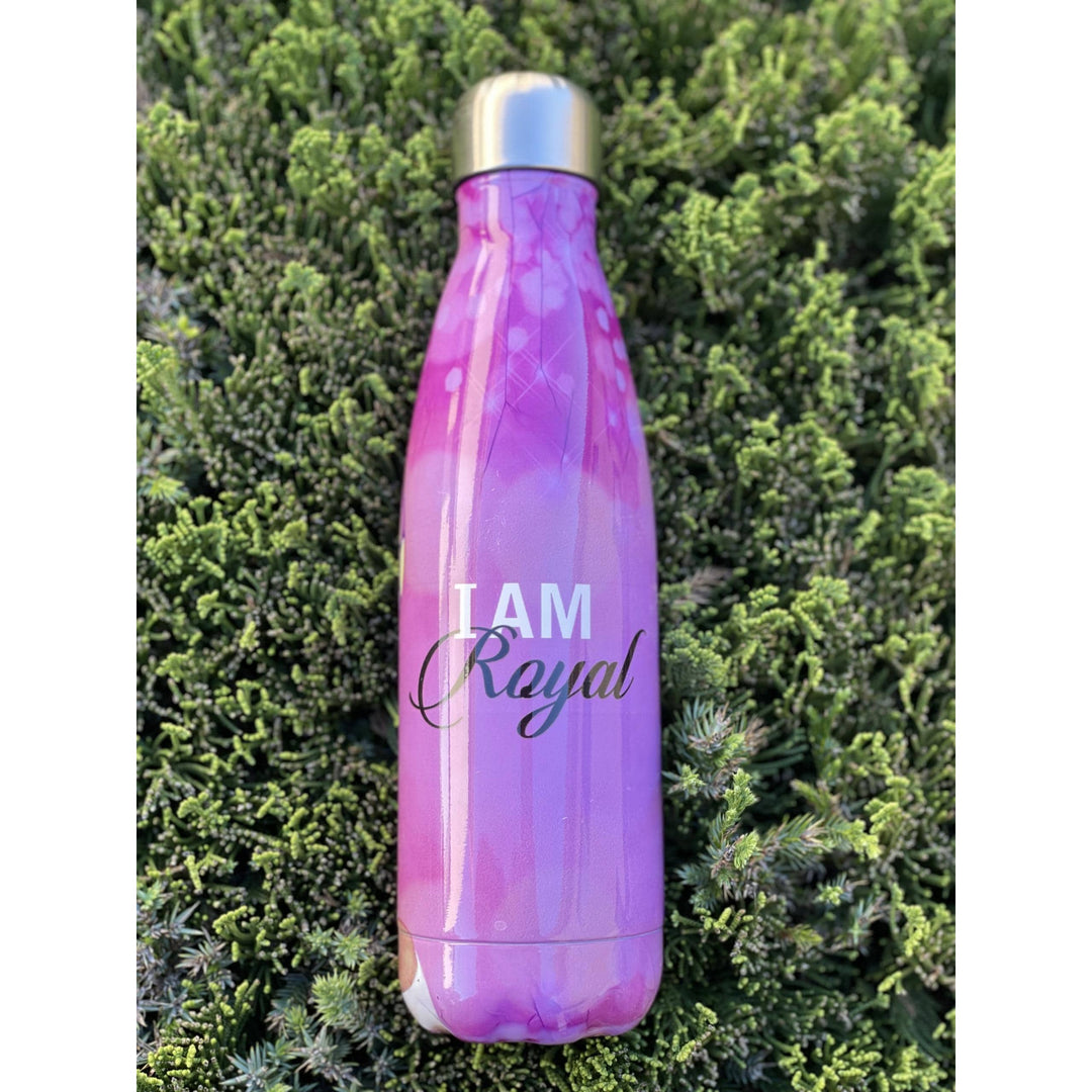 I Am Royal by Sylvia "Gbaby" Cohen: African American Stainless Steel Bottle