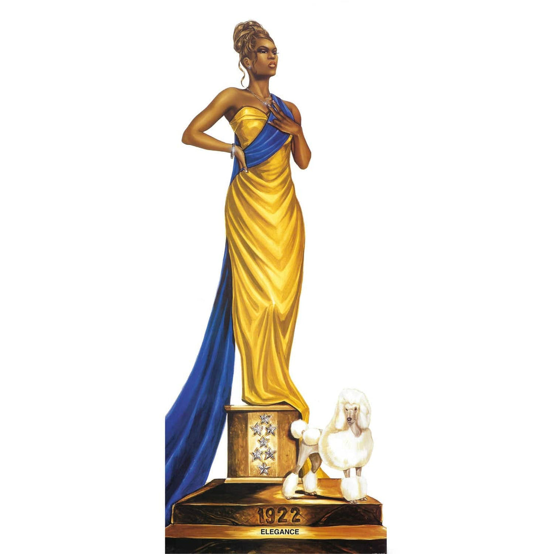 Sigma Gamma Rho (Elegance) by Kevin "WAK" Williams (Art Print)