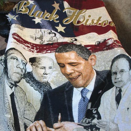 Black History: African American Tapestry Throw