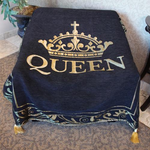 Queen: African American Tapestry Throw