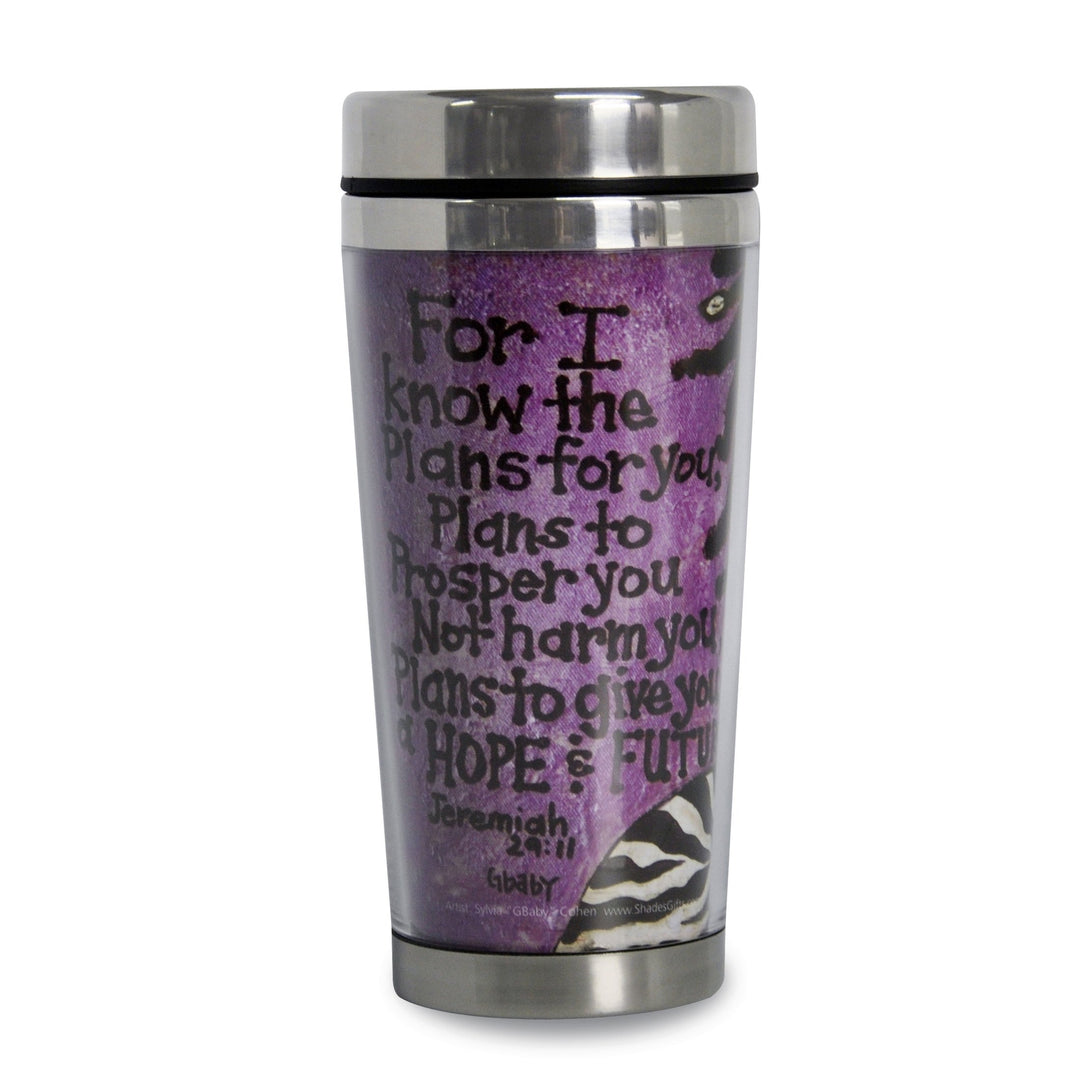 Hope & Future: African American Travel Mugs by GBaby (Back)