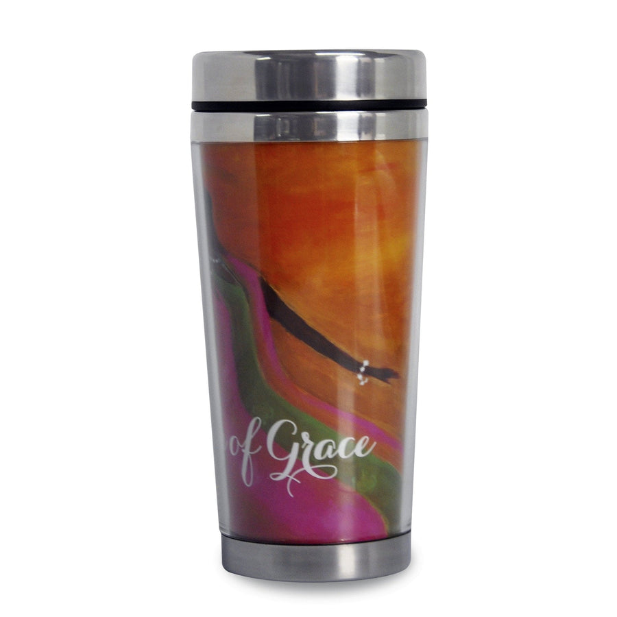 Women of Grace: African American Travel Mug by Kerream Jones (Front)