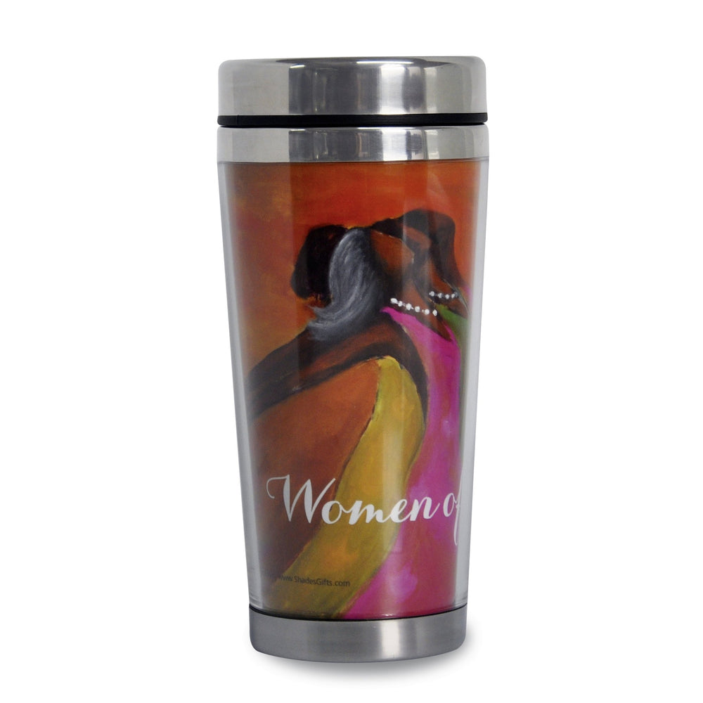 Women of Grace: African American Travel Mug by Kerream Jones (Back)