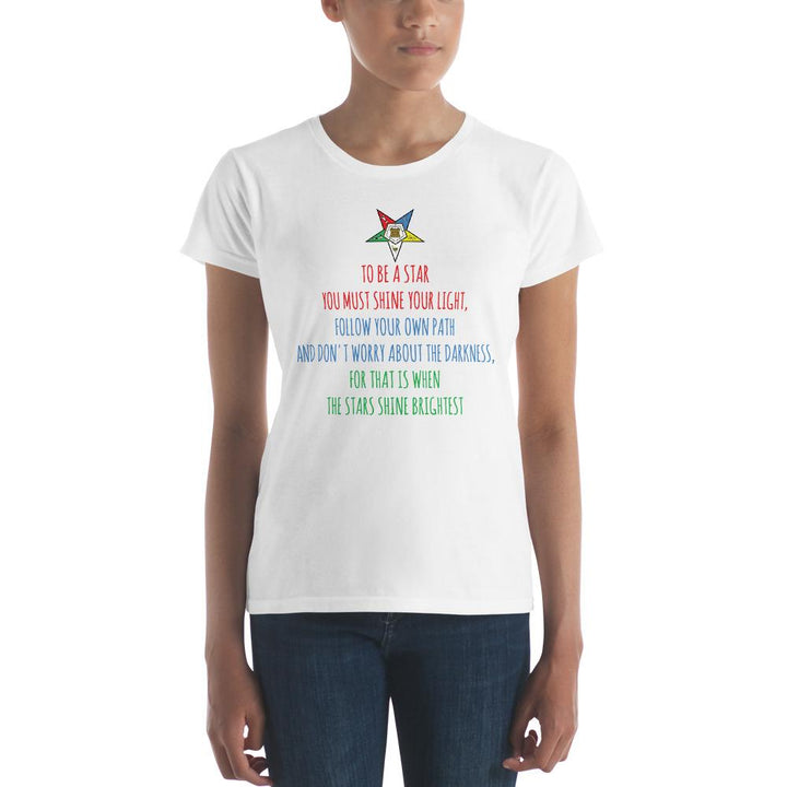 To Be a Star: Order of the Eastern Star T-Shirt by The Masonic Depot