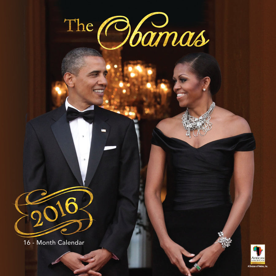 The Obamas: 2016 African American Calendar (Front)