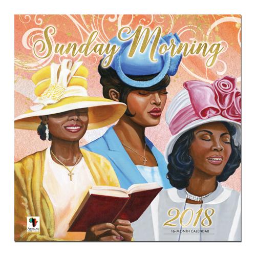 Sunday Morning: 2018 African American Religious Calendar by AAE (Front)