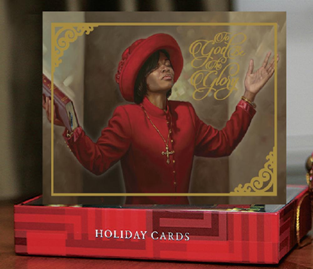 To God be the Glory by Henry Battle: African American Christmas Card Box Set