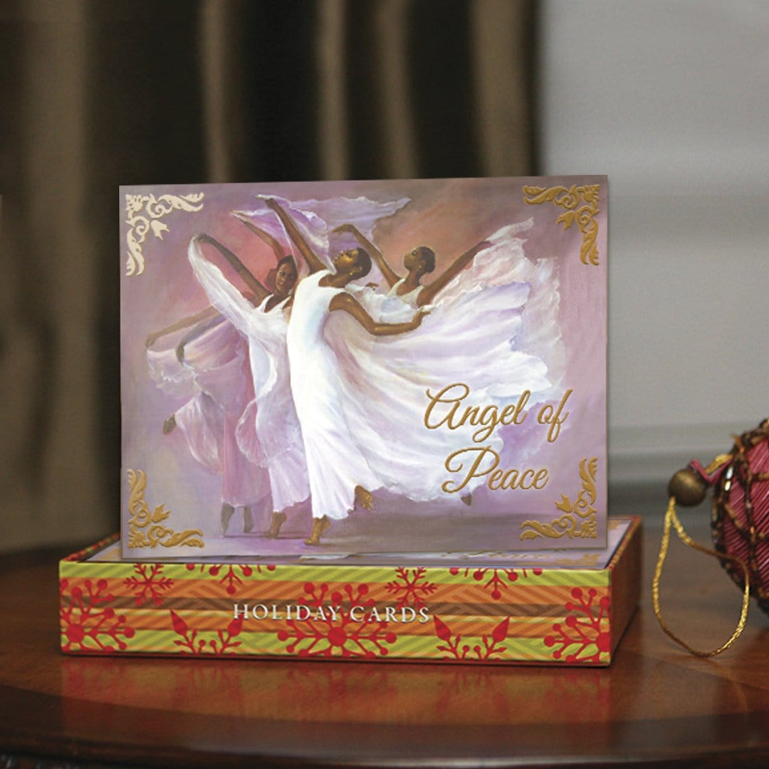 Angel of Peace by LaVarne Ross: African American Christmas Card Box Set