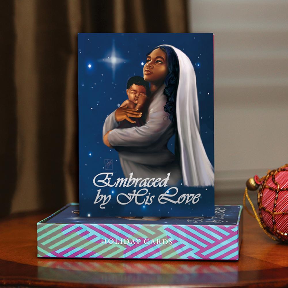 Embraced by His Love by Jamaul Smith: African American Chirstmas Card Box Set