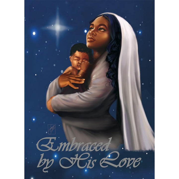 Embraced by His Love by Jamaul Smith: African American Chirstmas Card Box Set