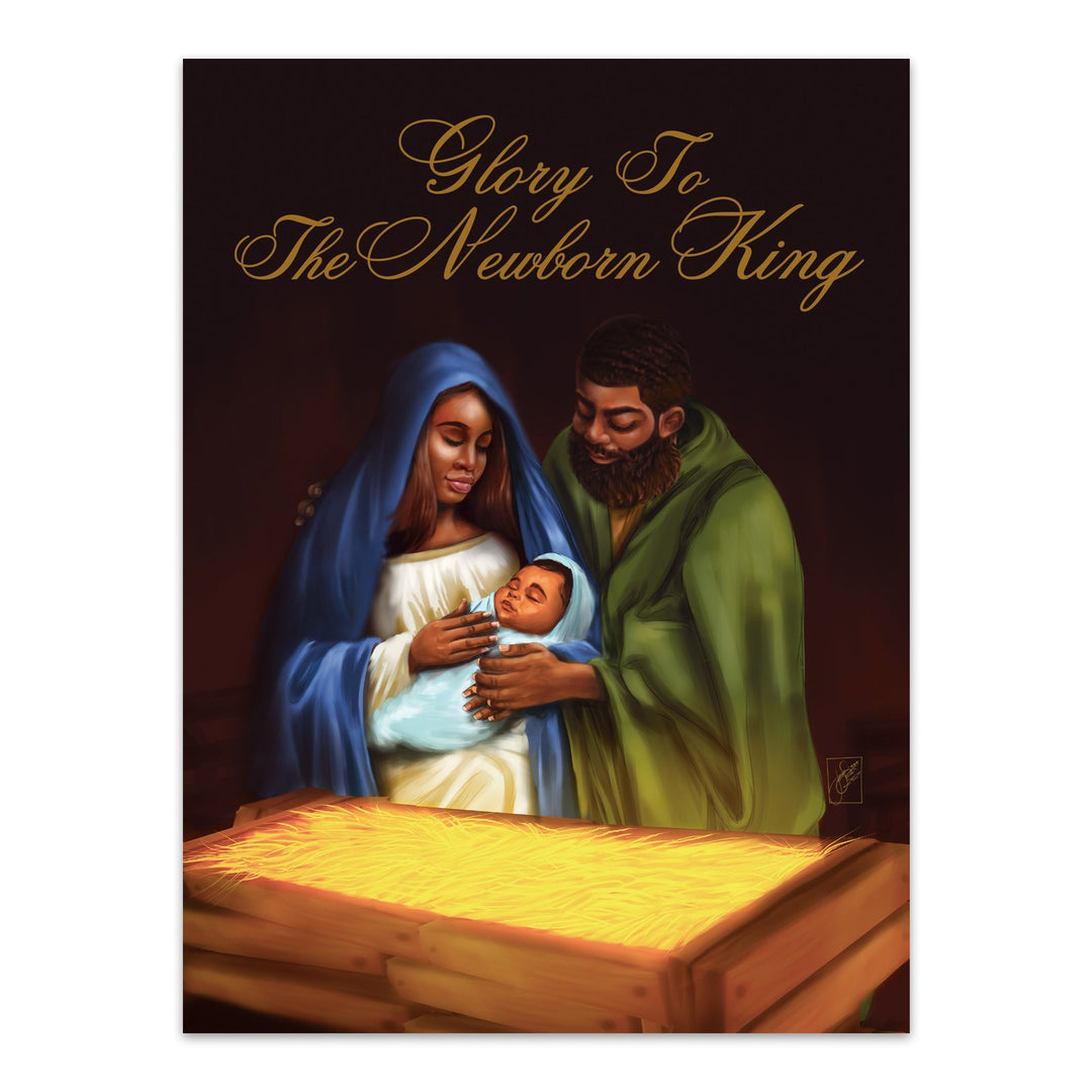 Glory to the Newborn King by Jamaul Smith: African American Christmas Card Box Set