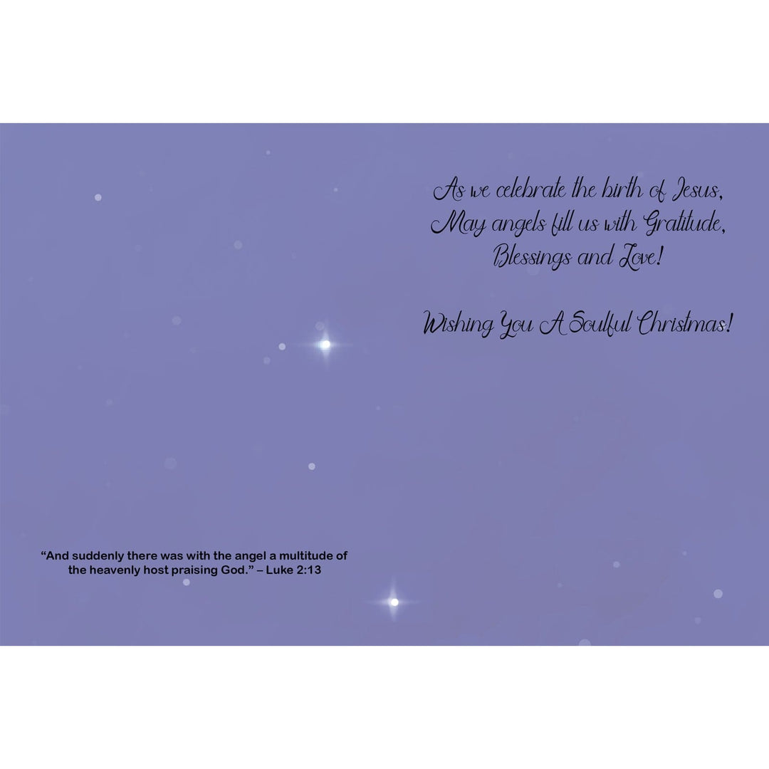 Peace and Love: African American Christmas Card Box Set (Inside)