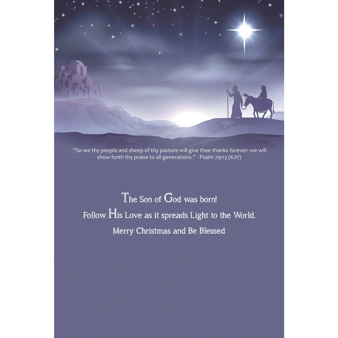 Guided by the Spirit: African American Christmas Card Box Set (Inside)