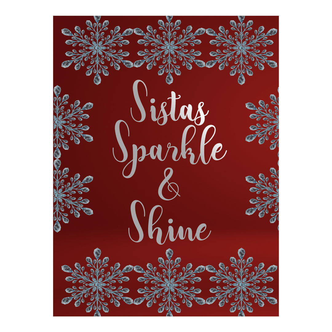 Sistas Sparkle and Shine: African American Christmas Card Box Set