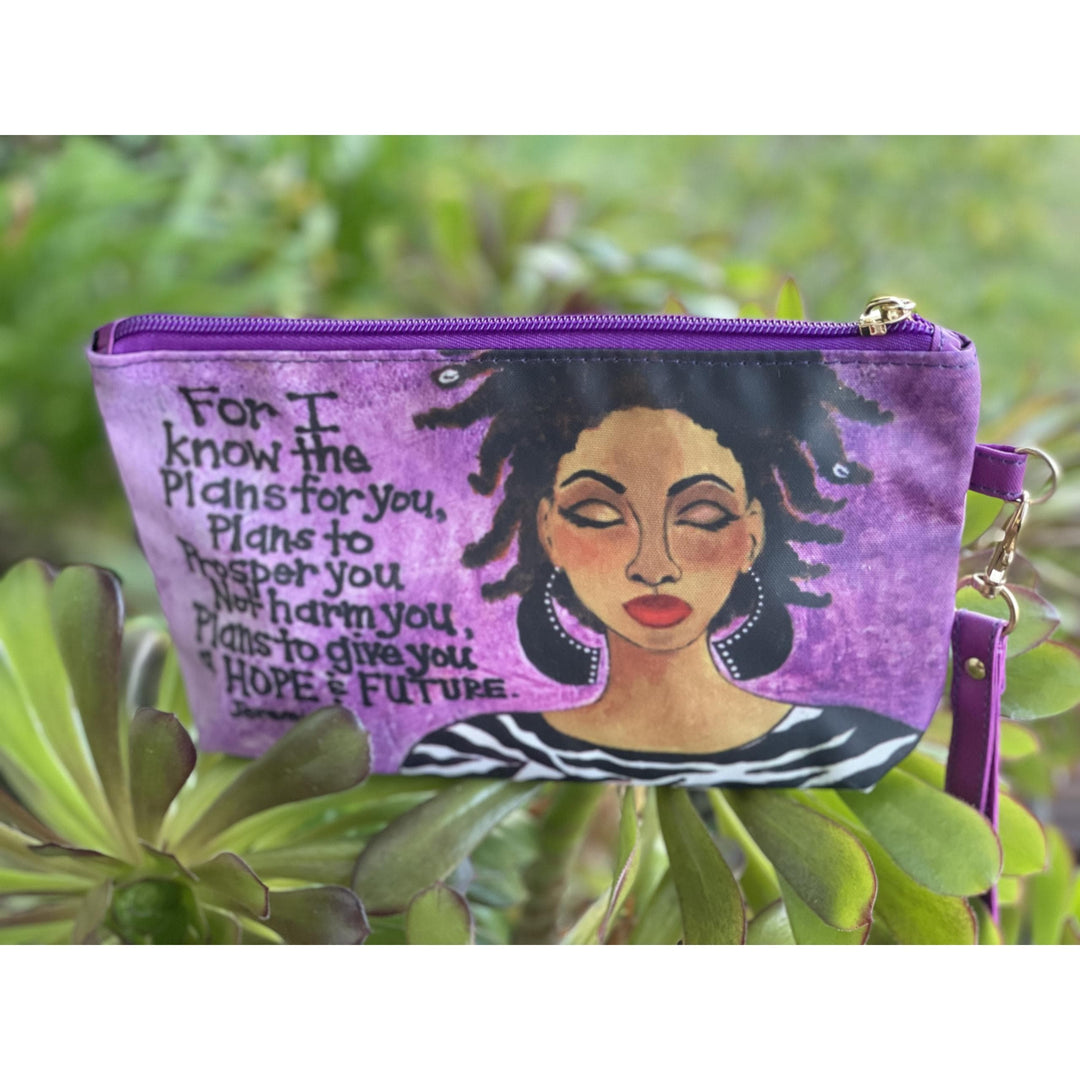 A Hope and Future by Sylvia "Gbaby Cohen: African American Cosmetic Pouch (Lifestyle)