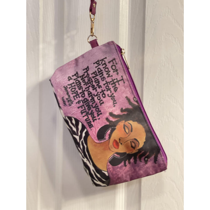 A Hope and Future by Sylvia "Gbaby Cohen: African American Cosmetic Pouch (Lifestyle)