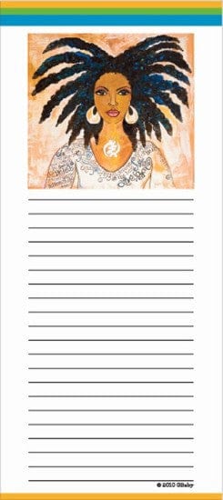 Nubian Queen Magnetic Notepad