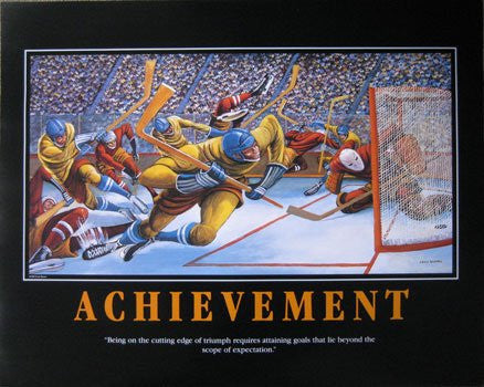 Achievement (Hockey) by Ernie Barnes