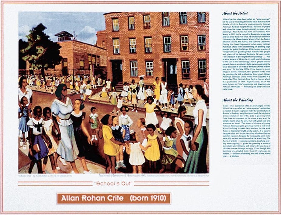Allan Rohan African American Artists: Allan Rohan Crite by Knowledge Unlimited ...