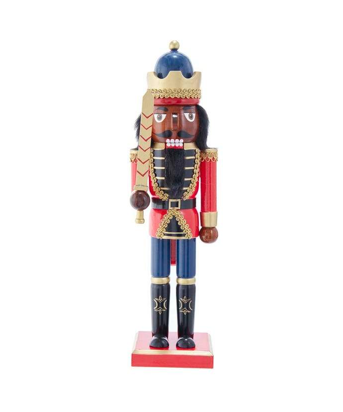 King Nutcracker II (The Protector): African American Nutcracker Figurine