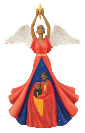 African American Nativity Angel by Ebony Treasures