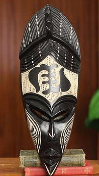 Authentic West African Gye Name Mask by Theophilus Sackey (Ghana)