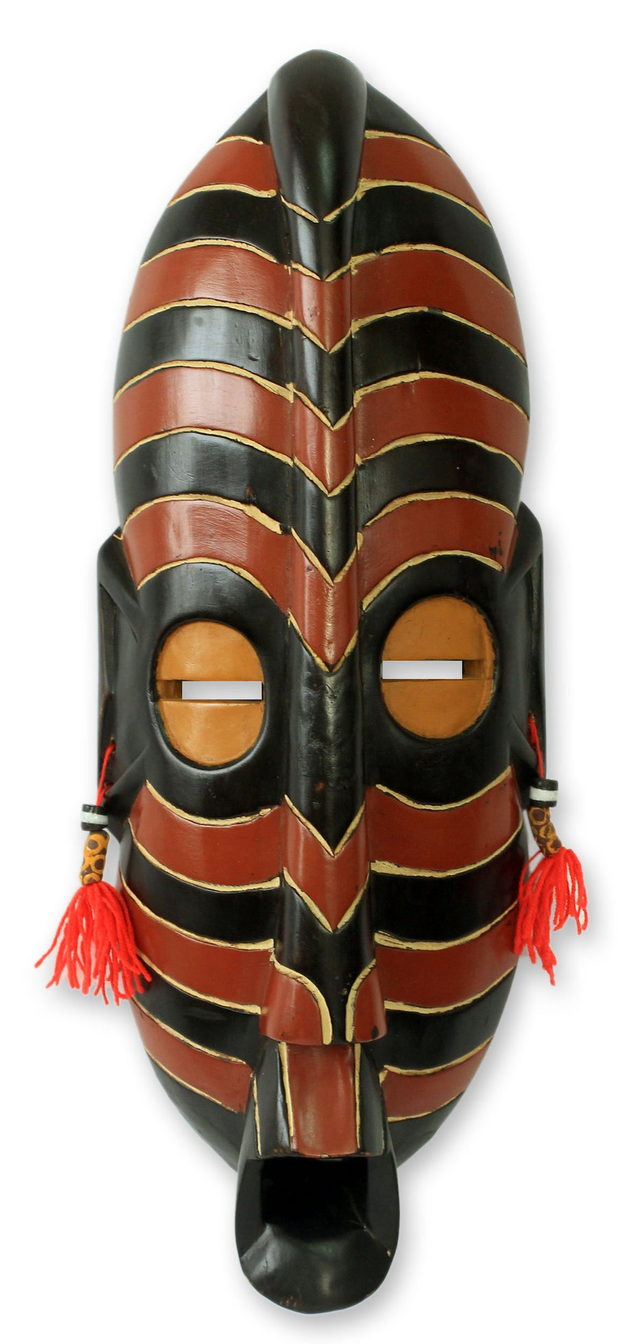 Safari: Hand Made Authentic West African Mask by Kennedy K. Aseidu