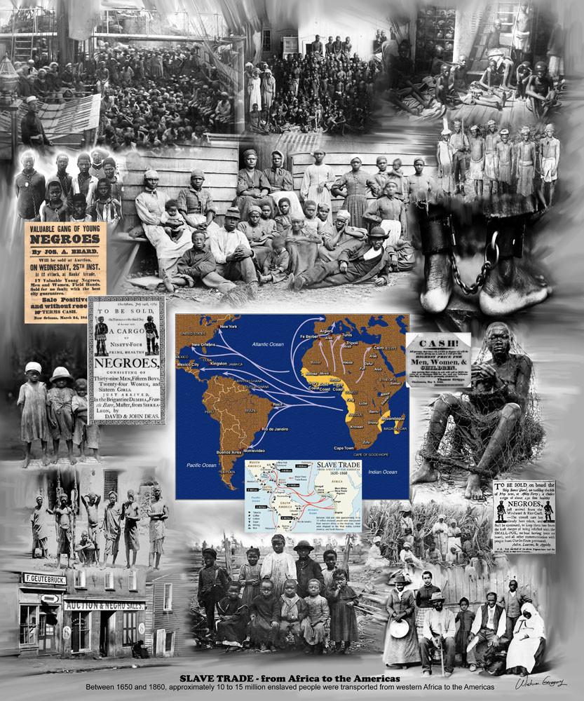 African Slave Trade by Wishum Gregory