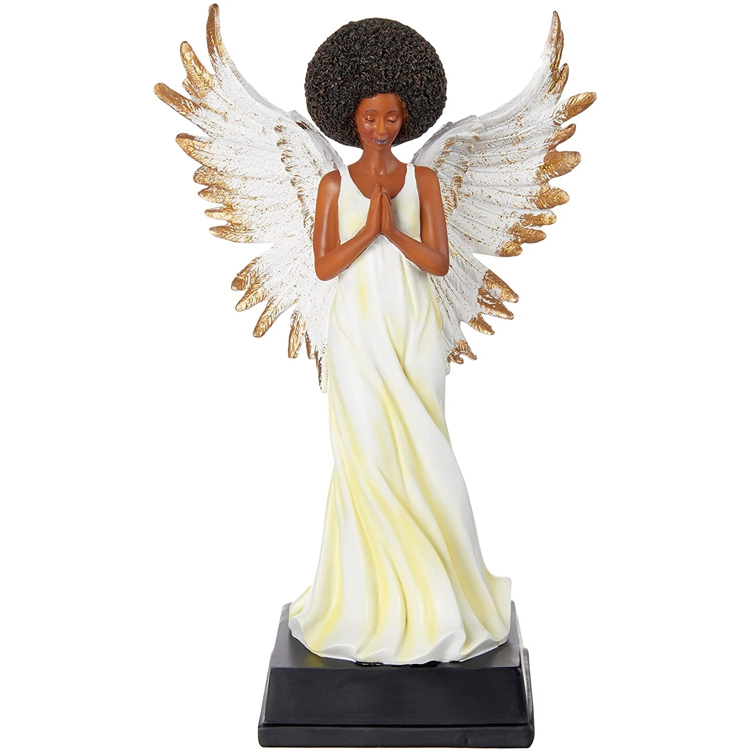 1 of 6: Afro Angel: African American Angelic Figurine