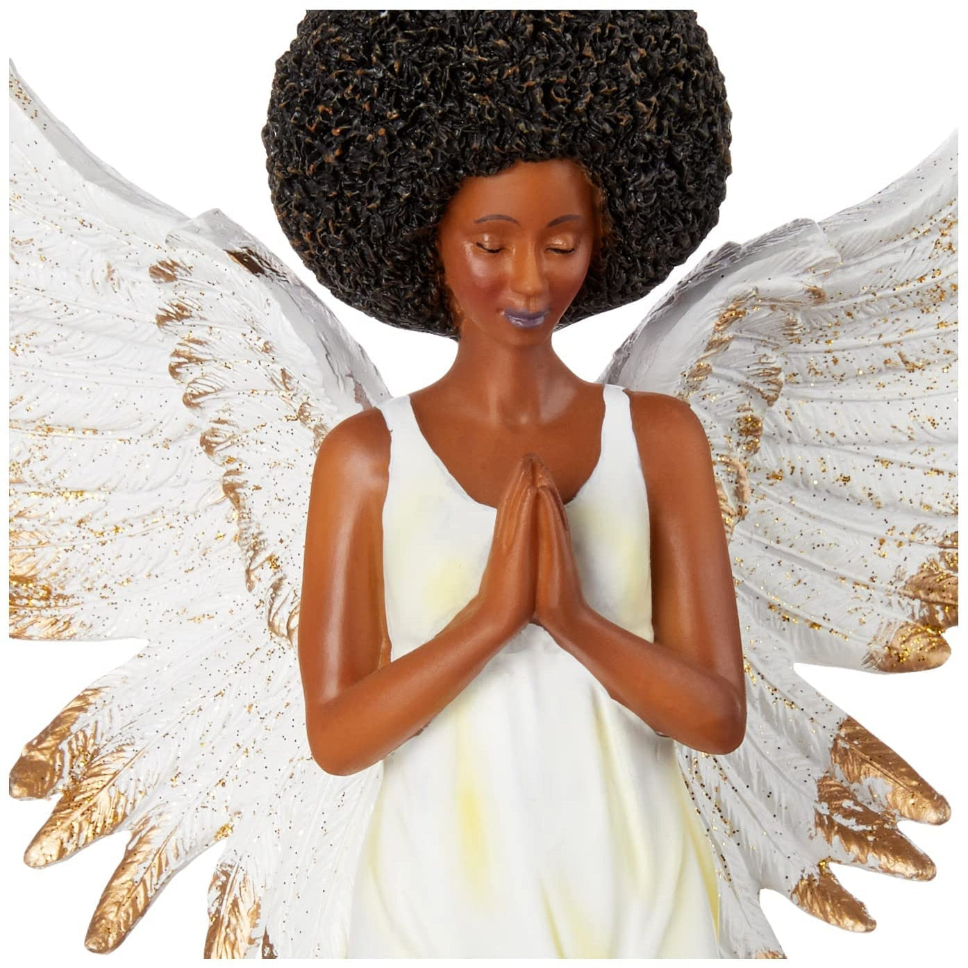 5 of 6: Afro Angel: African American Angelic Figurine