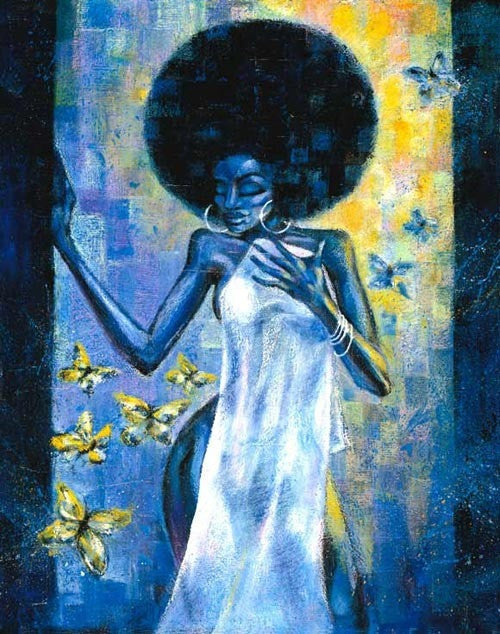 Afro Blue by Jason O'Brien