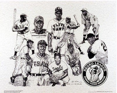 Negro League Superstars by Alvin Hester