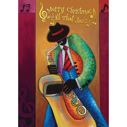 All That Jazz: African American Christmas Card