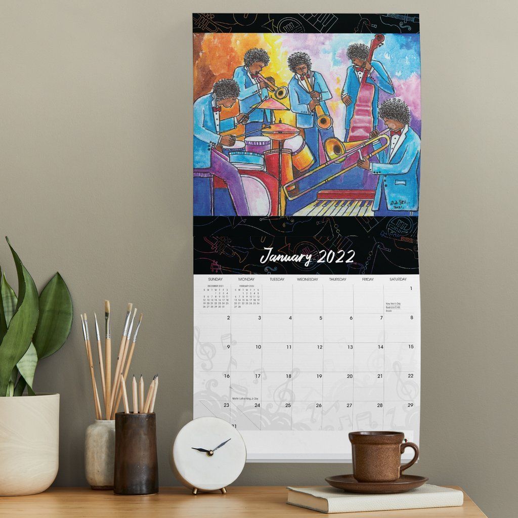 All That Jazz by D.D. Ike: 2022 African American Calendar
