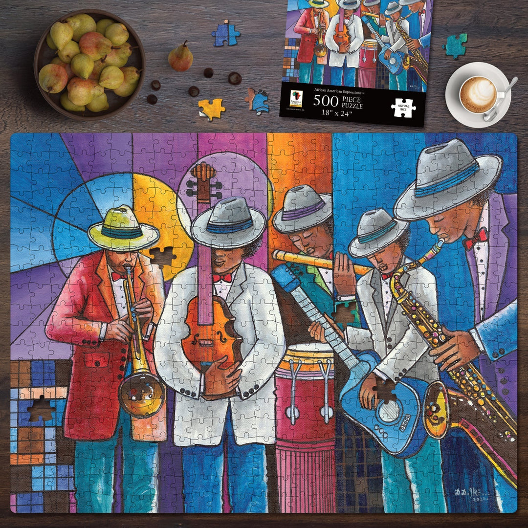 All That Jazz by D.D. Ike: African American Jigsaw Puzzle (Lifestyle)