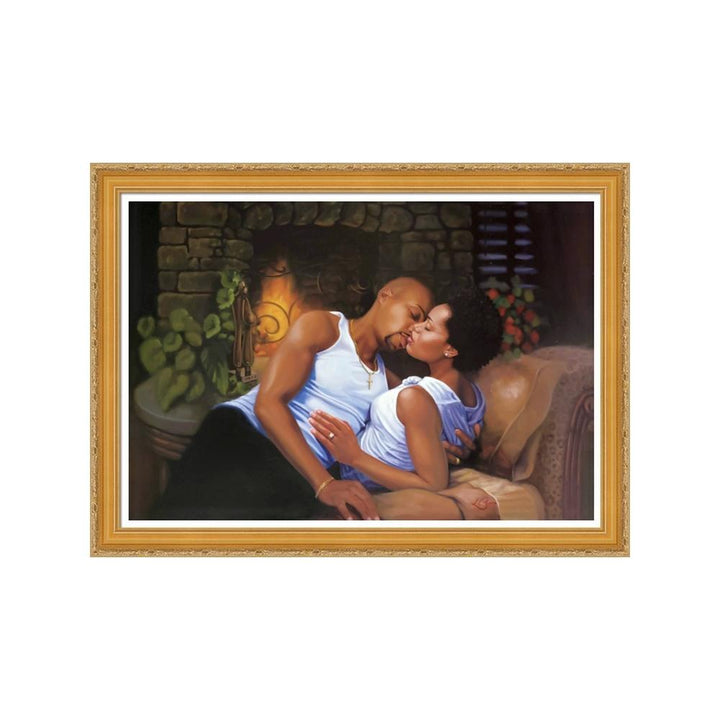Always and Forever by Henry Battle (Gold Frame)