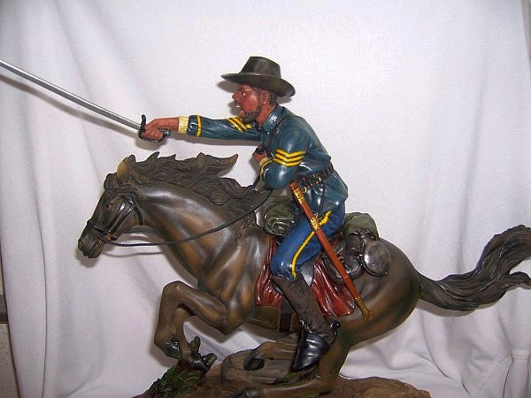 Buffalo Soldier with Sword (Hand Painted) by the American Heritage Collection