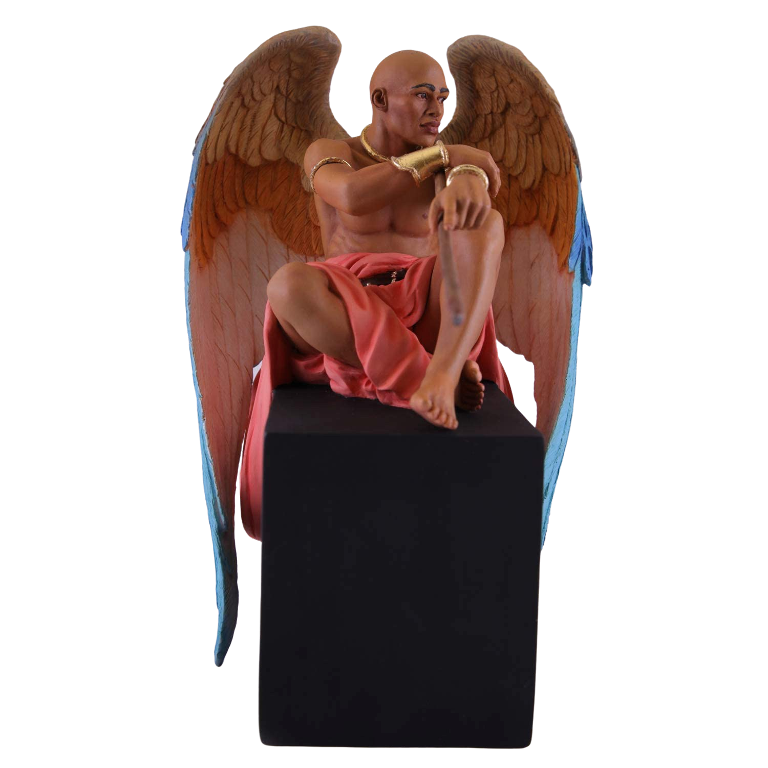 2 of 3: Angel at Rest: African American Figurine by Thomas Blackshear