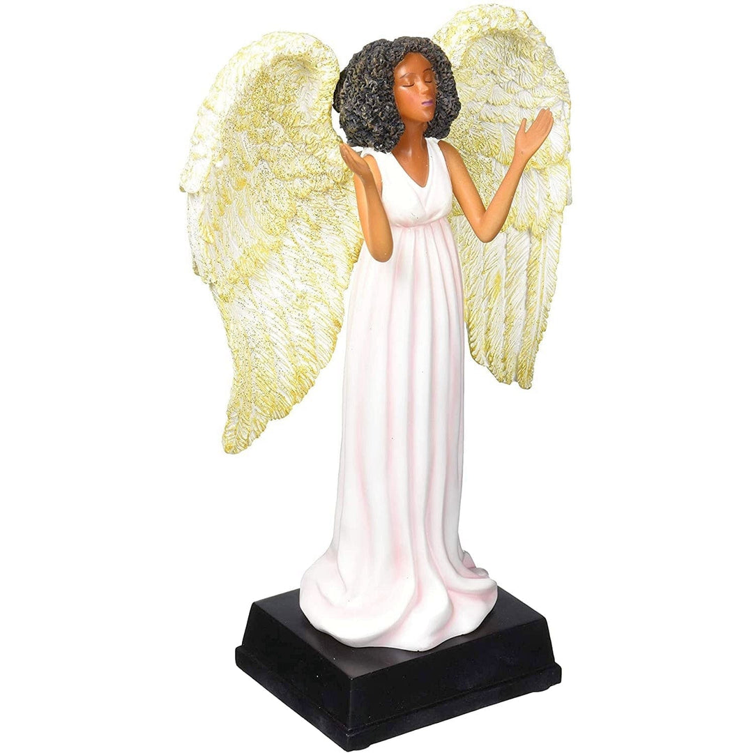 Angelic Praise: African American Angel Figurine