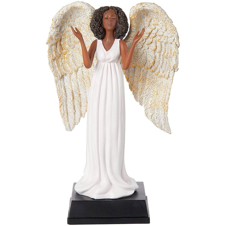 Angelic Praise: African American Angel Figurine