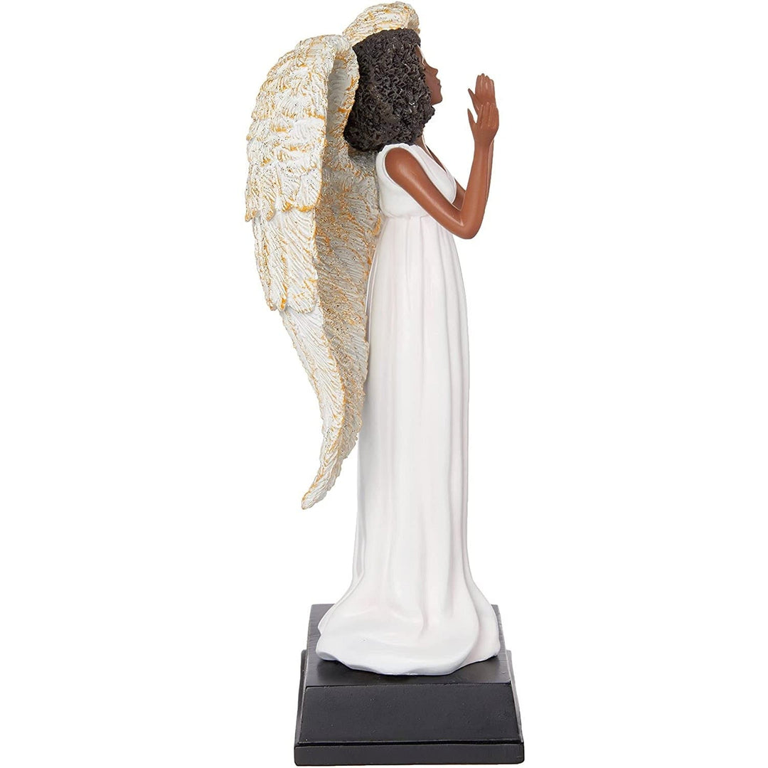 Angelic Praise: African American Angel Figurine