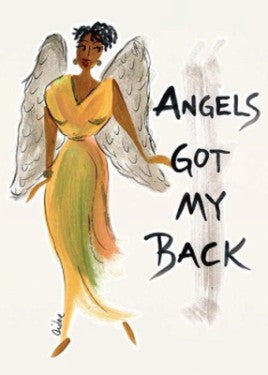Angels Got My Back Magnet by Cidne Wallace