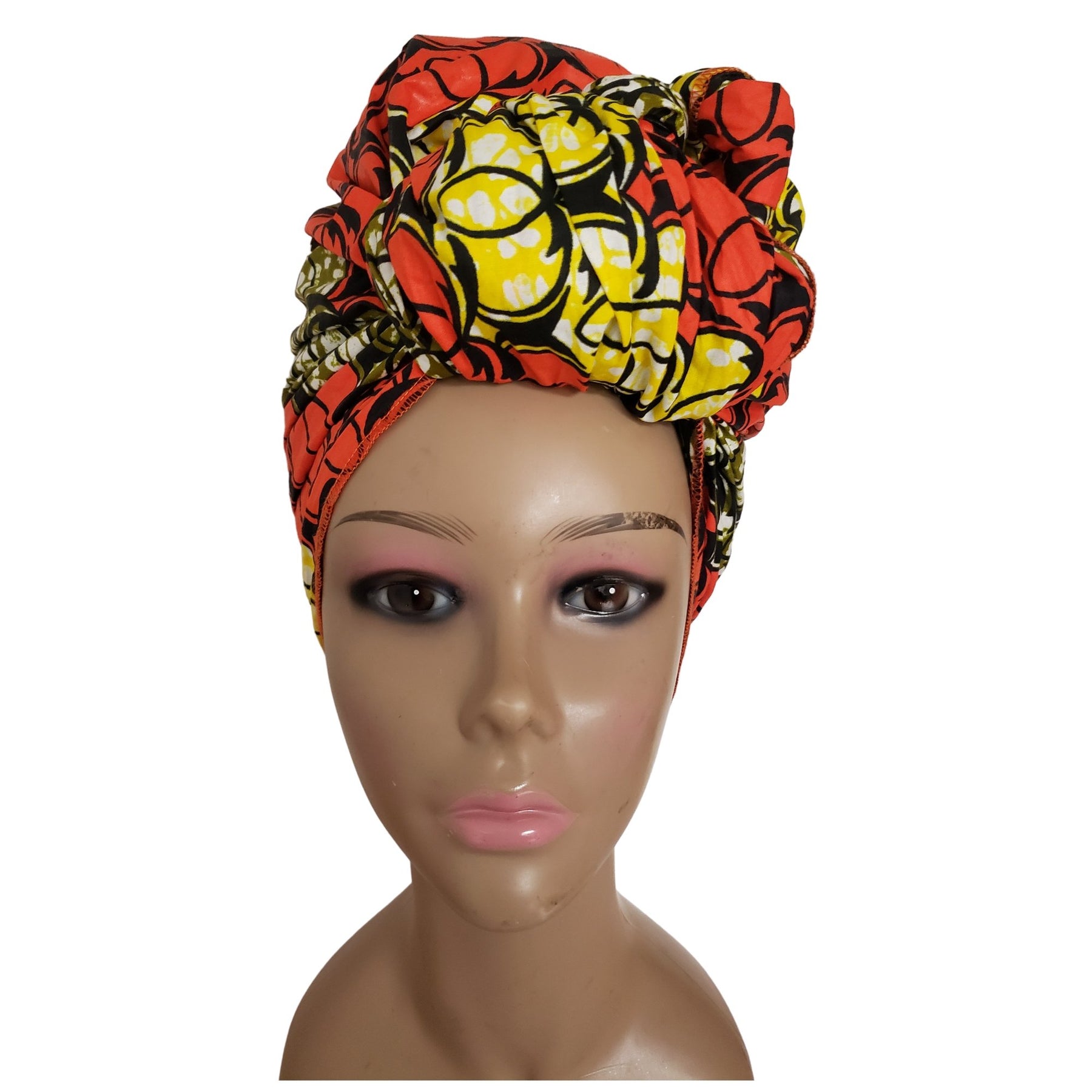 4 of 4: Anisa: Authentic African Fabric Headwrap by Boutique Africa (Kenya)
