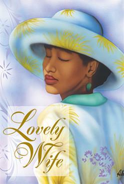 Lovely Wife: African American Birthday Card by African American Expressions