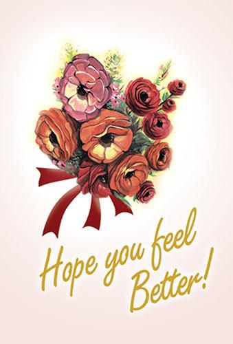 Hope You Feel Better: African American Get Well Soon Card by African American Expressions