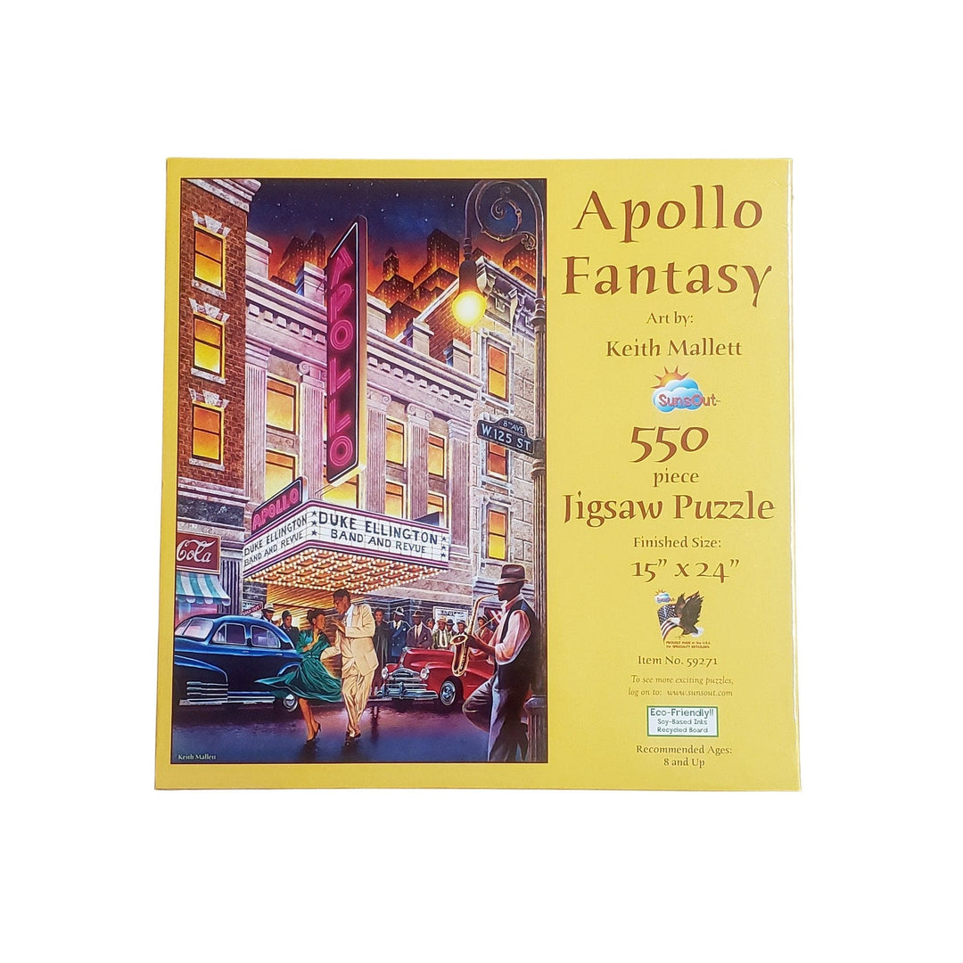 Apollo Fantasy by Keith Mallett: African American Jigsaw Puzzle